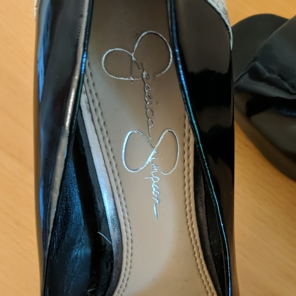 NWOT Jessica Simpson platform peep toe heel - Picture 8 of 8